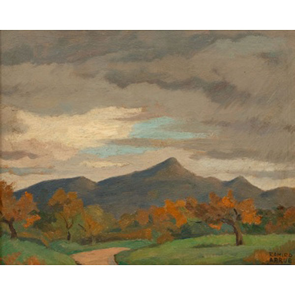 RAMIRO ARRÚE  (Bilbao 1892 - San Juan de Luz 1971) "Paisaje "