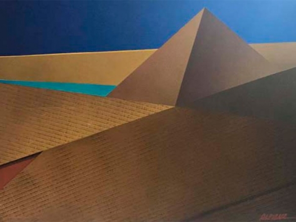 Carlos Mérida – Fantasías Geométricas – litografía