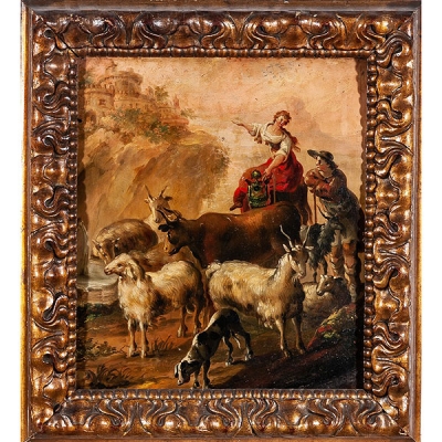 C&iacute;rculo de Philipp Peter Roos "Rosa de T&iacute;voli"