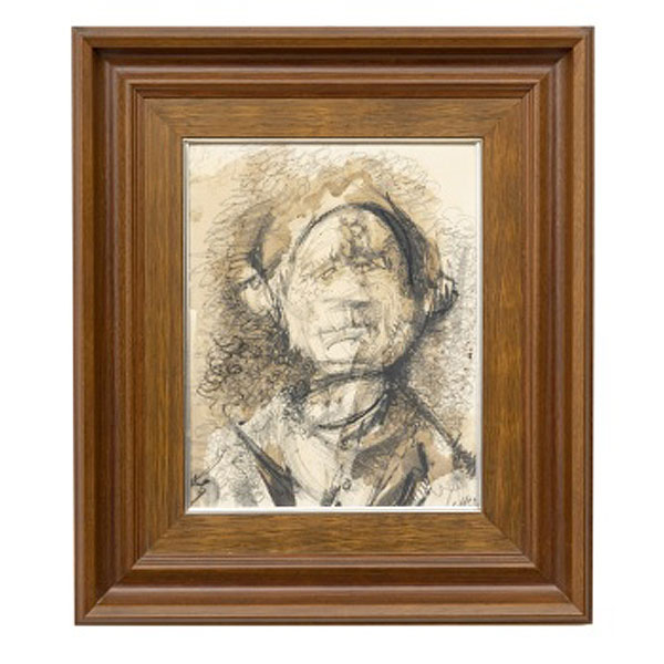 ALVARO DELGADO RAMOS  (Madrid 1922 - 2016) "Caballero "