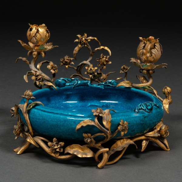 Centro de mesa  Franc&eacute;s, Siglo XIX-XX