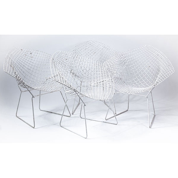 Sillas &quot;Diamond Chair&quot; de Harry Bertoia