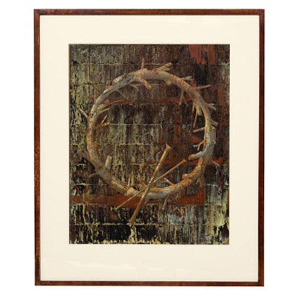 KEITH MILOW  (Reino Unido 1945) "Aceite, cobre"