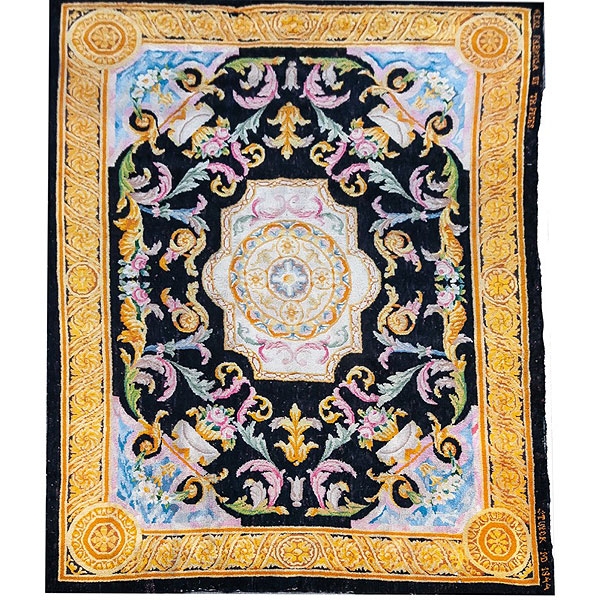 Alfombra de nudo turco de la Real Fábrica de Tapices 