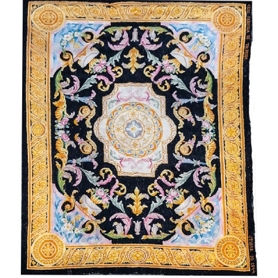 Alfombra de nudo turco de la Real F&aacute;brica de Tapices 