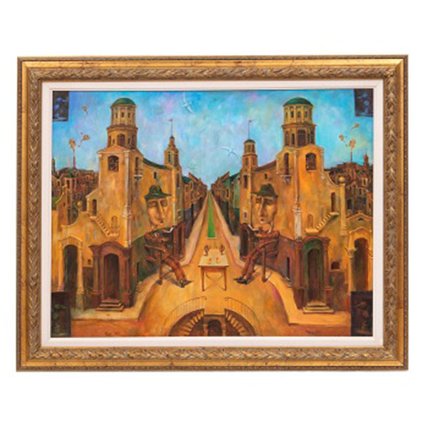  KLINAU  (S. XX) "Tomando el té "