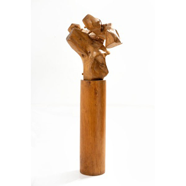 REMIGIO  MENDIBURU MIRANDA  (1931 Fuenterrabía, Guipúzcoa - 1990 Barcelona) "Sin título". Escultura.