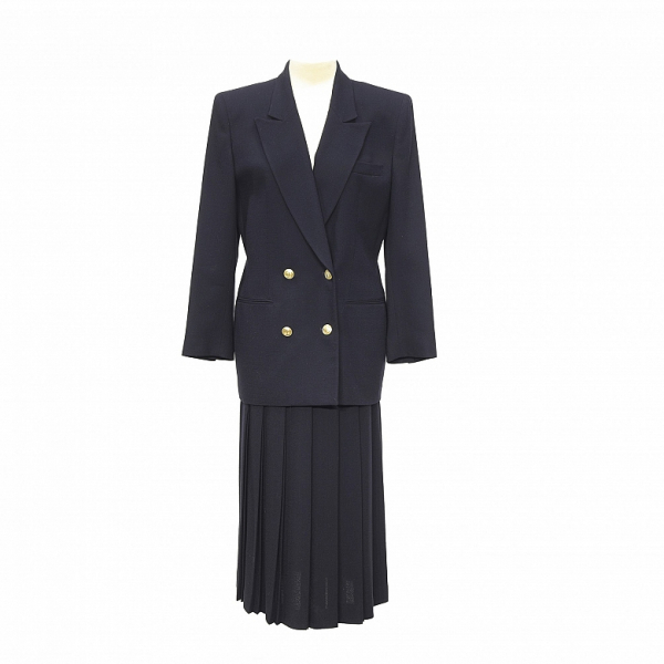 Christian Dior (1990) "Traje para dama de dos piezas". 