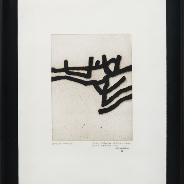 "Ibili II"  EDUARDO CHILLIDA (San Sebastián, 1924-2002) 