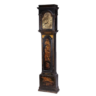 Reloj de caja alta &quot;Grand father&quot; inglés William Jordan, London, S.XVIII