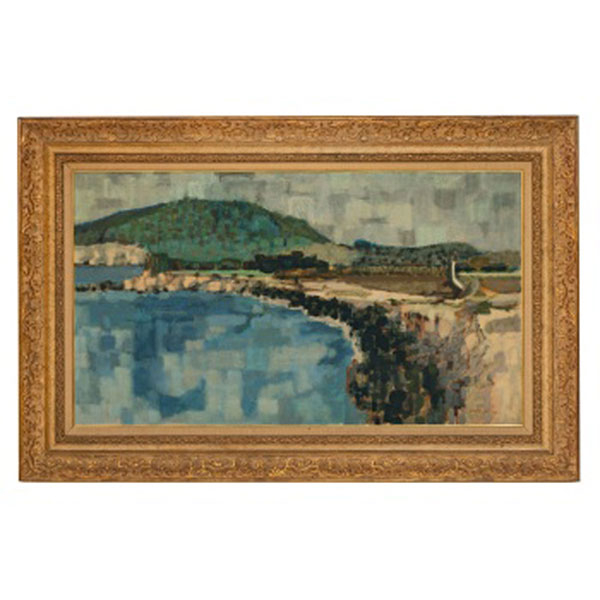 DESMOND CARRICK  (1928 - 2012 Dublin) "Paisaje costero"