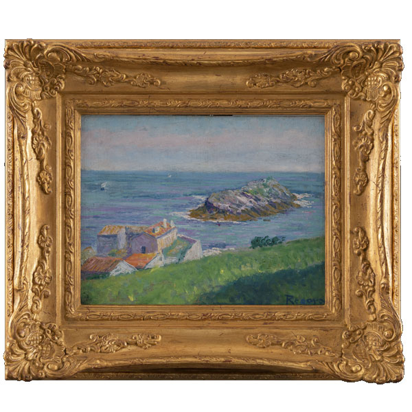"San Vicente de la Barquera"  DARÍO DE REGOYOS 