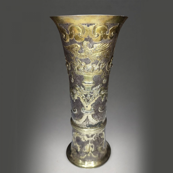 Importante Copa Ortodoxa en plata del año 1637.