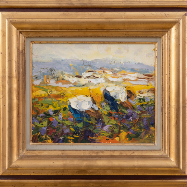 "Vendimiando" Autoría: ÁNGEL URANGA(Zarauz, 1961)