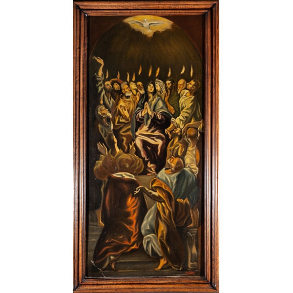 Pelletier copia de El Greco &quot;Pentecostés&quot;