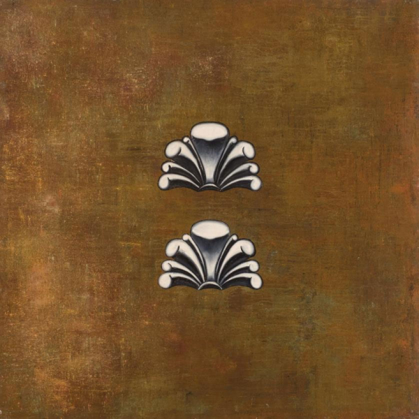 Antonio Tocornal (1964)   "Sin t&iacute;tulo - N 331 (1988)". T&eacute;cnica mixta sobre lienzo.  Firmado