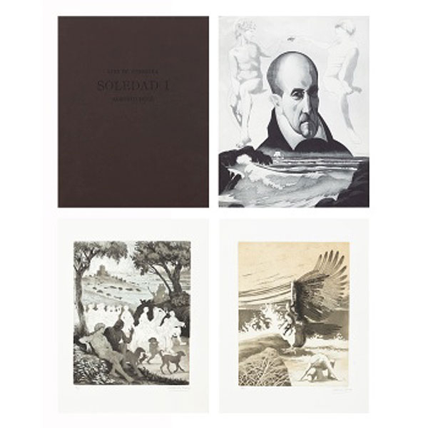 ALBERTO DUCE BAQUERO  (Zaragoza 1916) "Soledad I (13 aguafuertes)"