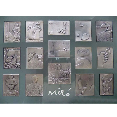 Joan Miró: &quot;Quince lingotes de plata&quot;