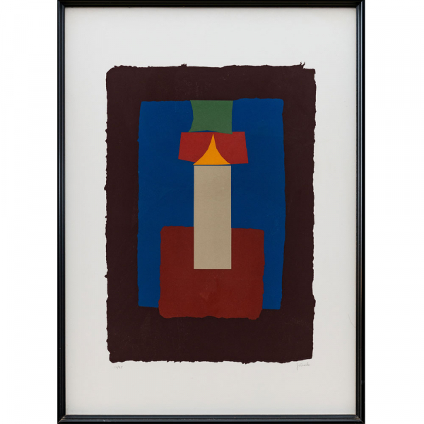 "Composición"  GERARDO RUEDA(Madrid, 1926-1996) 