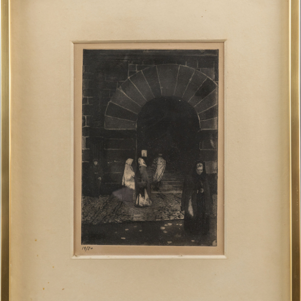 "El pasadizo"  RICARDO BAROJA (Huelva, 1871 - Vera de Bidasoa, 1953)