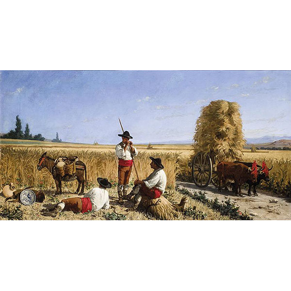 Pedro Rodríguez de la Torre. La siega