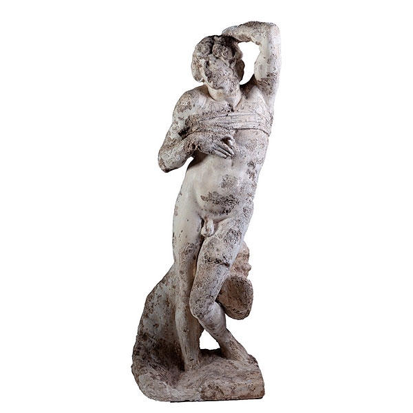 Seg&uacute;n Miguel &Aacute;ngel Esclavo moribundo 