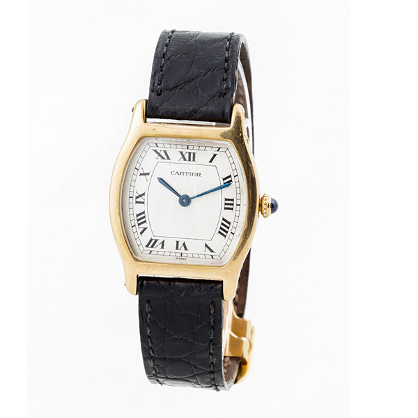 Reloj suizo cab., CARTIER mod. &#039;Tortue&#039;, 