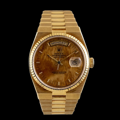 Reloj ROLEX Oyster Quartz Day-Date.  En oro amarillo 18 K.