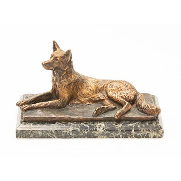  LAPLÁNCHE  (Pp. S. XX) "Perro pastor alemán"