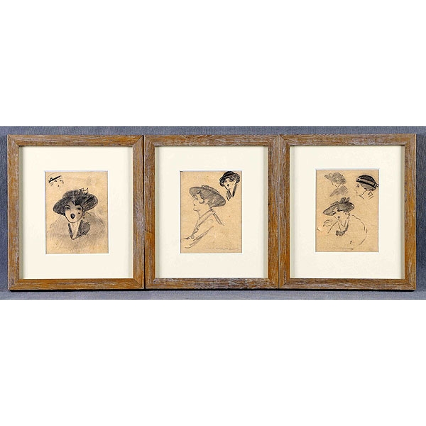 CASAS, RAMÓN. "Estudios de señoritas"