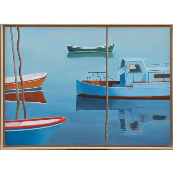 "Barcas"  CARMEN MAURA(Madrid, 1945-Fuenterrabía, 2018)