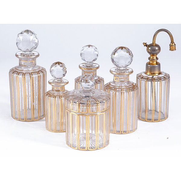 Tocador francés de cristal Baccarat