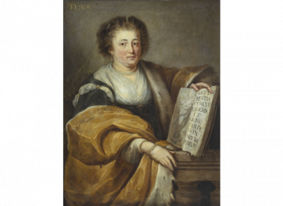 JAN WILDENS (Amberes, 1584/86- 1653).  Sibila Europea y Sibila Pérsica. 