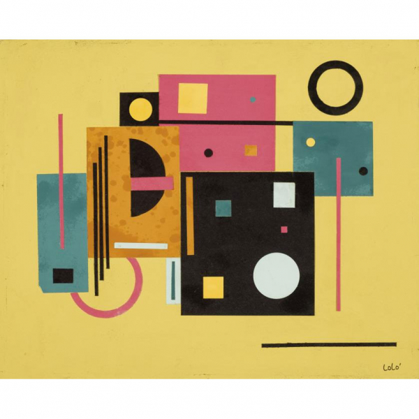 Loló Soldevilla. Sin Título. Abstracción (1957)