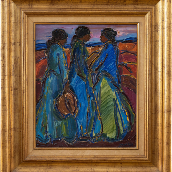 "Gitanas"   JES&Uacute;S MONTES IRIBARREN (Ir&uacute;n, 1940) 