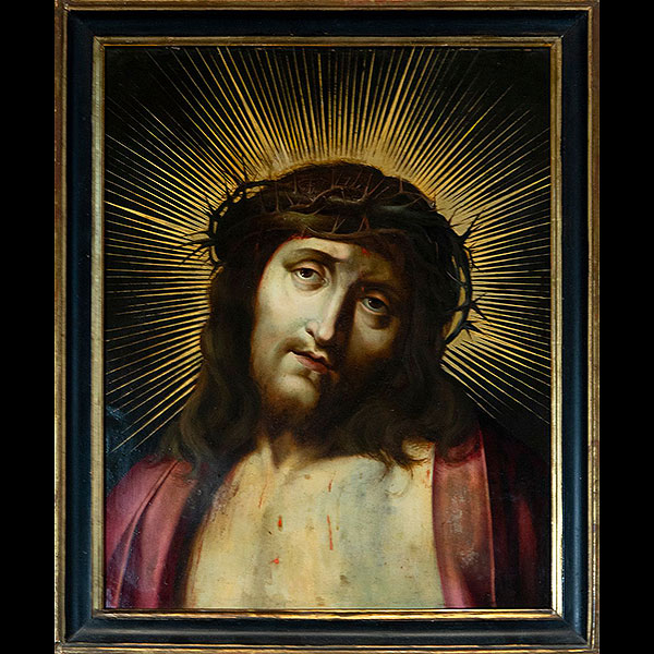 Seguidor de Antonio Allegri da Correggio(Correggio, 1489 -1534) - Ecce Homo, finales del siglo XVII.