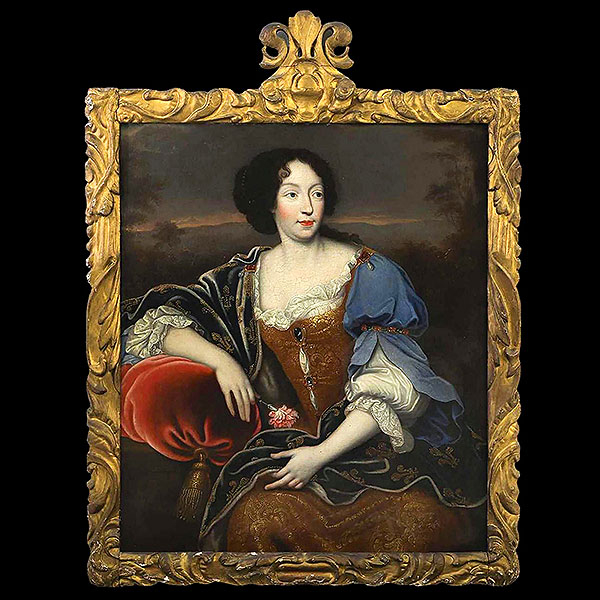 Entorno de PIERRE MIGNARD (Troyes, 1612-Par&iacute;s, 1695) - Isabel Margarita de Orleans.