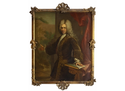 ESCUELA FRANCESA, SIGLO XVIII Retrato de caballero 