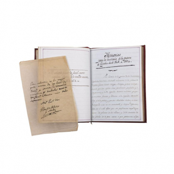 "MEMORIAS PARA LA HISTORIA DE LA GUERRA DE ESPAÑA DESDE 1808 A 1814" (Sitios de Zaragoza). 1820