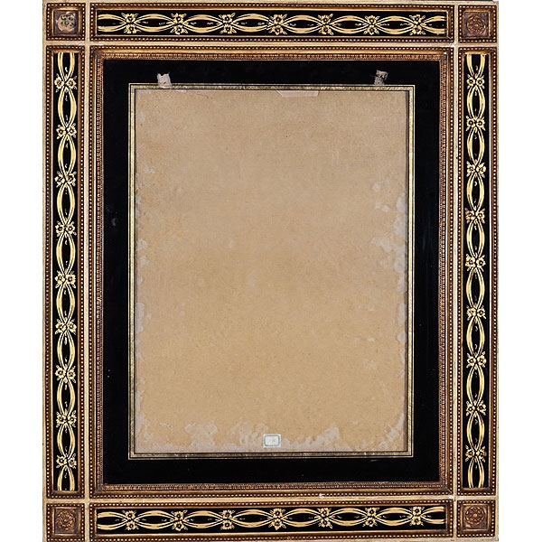 Marc du Plantier pareja de marcos lacados