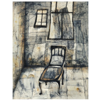 ANNA LENTICH   (Montzen, Bélgica 1943)  &quot;La esfera (Sinfonía balcánica)&quot;  Firmado: Anna Lentich 95  Óleo / Lienzo 