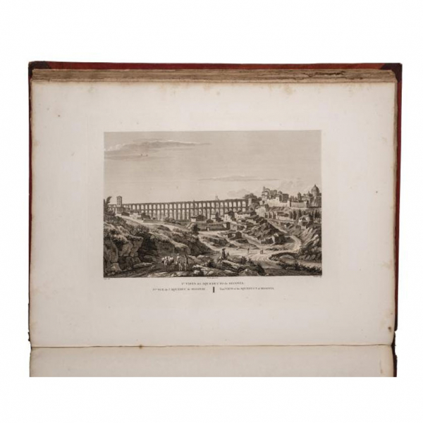 ALEXANDRE DE LABORDE "VOYAGE PITTORESQUE ET HISTORIQUE DE L´ESPAGNE..." París 1806 - 1820.