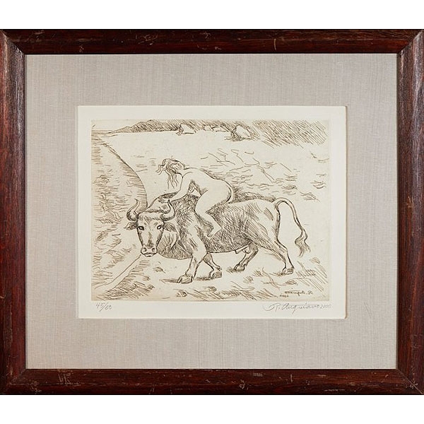 Raúl Anguiano – El Rapto de Europa