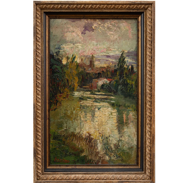 "Río Arga" JESÚS BAIANO (Murchante, 1889 - Pamplona, 1966)
