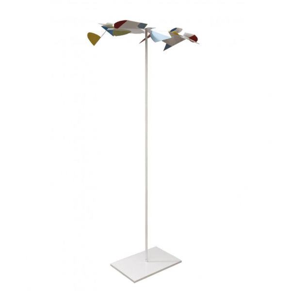 MOMPÓ, MANUEL HERNÁNDEZ (1927 - 1992)  "Rumores en el paisaje (1986)". Técnica mixta sobre hierro. 