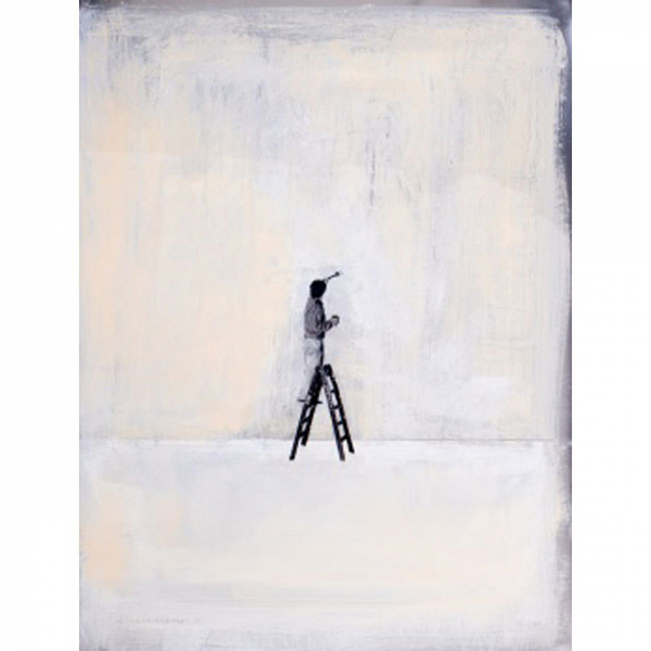 RA&Uacute;L URRUTIKOETXEA   (San Sebasti&aacute;n 1962 - 2002)  "El pintor "  Firmado 