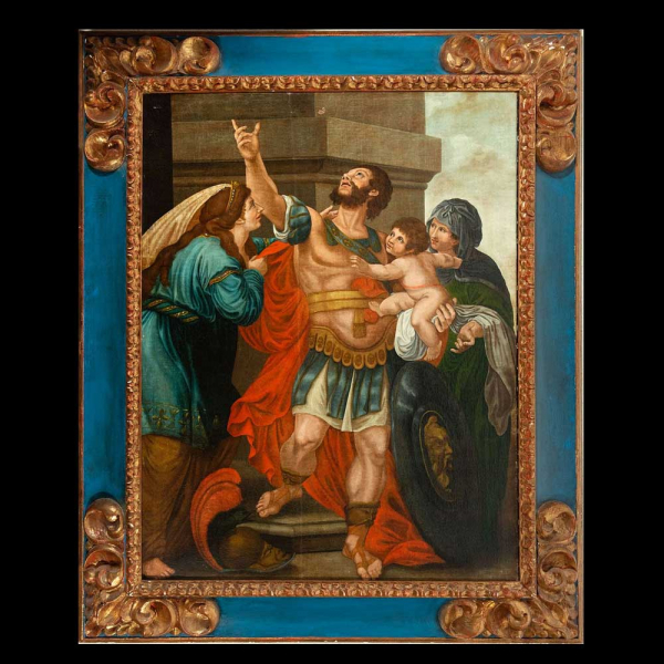 El Juicio de Salomón, escuela flamenca del siglo XVII.