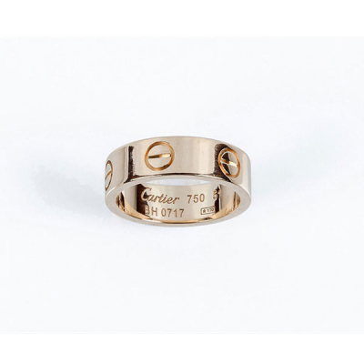 Anillo CARTIER modelo LOVE en oro amarillo. Nº BH 0717.