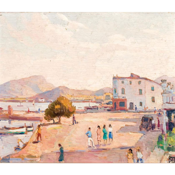 Ricardo Baroja Nessi. Costa vasco-francesa