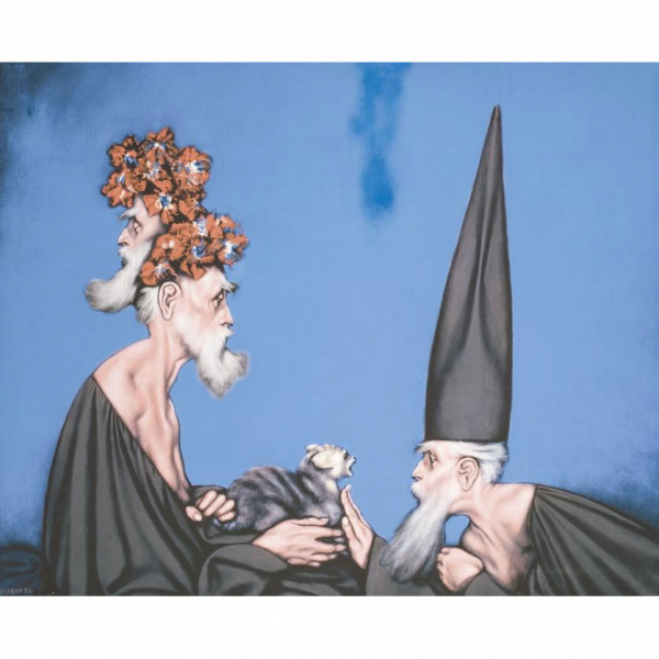 Rafael Coronel (1931 - 2019). "Sin título". Serigrafía